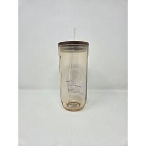 Hearth & Hand Glass Heart Tumbler